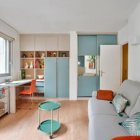 Charming Studio In The Xvii District Apartman Párizs