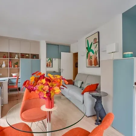 Apartamento Charming Studio In The Xvii District Paris